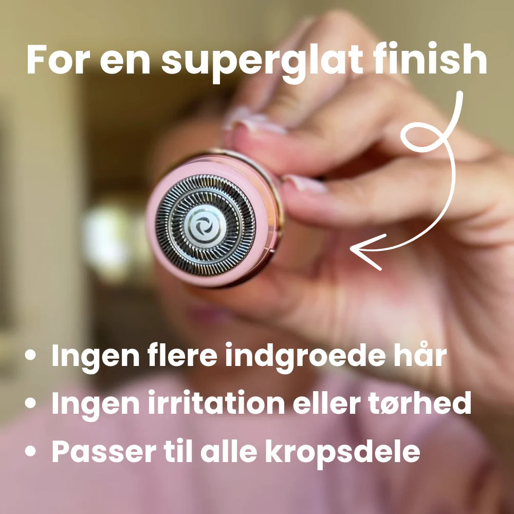 2-i-1 Elektrisk Barbermaskine til Kvinder – med Turbo-tilstand